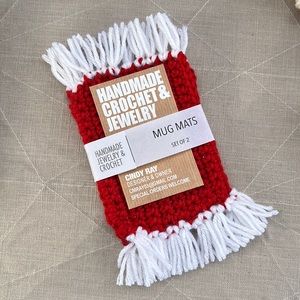 Handmade Mug Mats, Coasters, 100% Acrylic